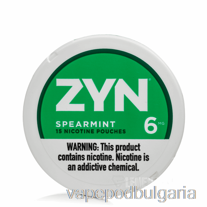 Vape Bulgaria Zyn Nicotine Pouches - Spearmint 6mg